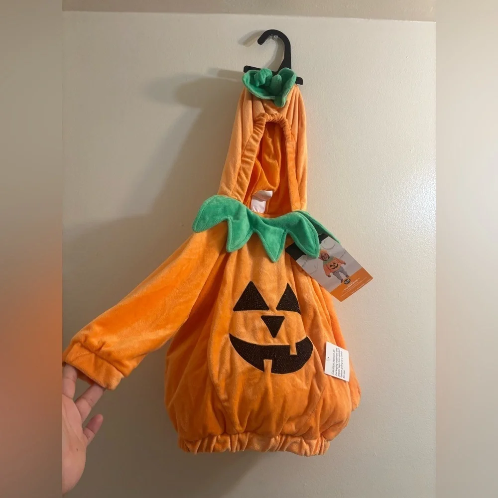NEW Hyde & EEK! INFANT PUMPKIN  pullover Costume Size 12-18
